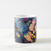 Abstrakte iridescent Art Tasse (Mittel)