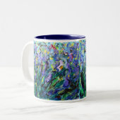 Abstrakte Irische Tasse (Vorderseite Links)