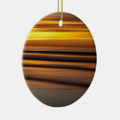 Abstrakte Jahreszeit bei Sonnenuntergang, CA Keramikornament (Rechts)