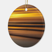 Abstrakte Jahreszeit bei Sonnenuntergang, CA Keramikornament (Links)