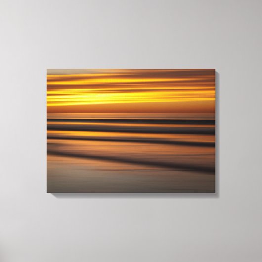 Abstrakte Jahreszeit bei Sonnenuntergang, CA Leinwanddruck (Vorderseite)