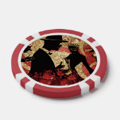 Abstrakte Jazz Serenade Pokerchips (Einzeln)