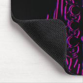 Abstrakte Jazz-Trompete Mousepad (Ecke)