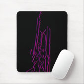 Abstrakte Jazz-Trompete Mousepad (Mit Mouse)