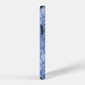 Abstrakte Jeans Taschen Patchwork Nahtloses Muster iPhone Hülle (Rechte Seite)