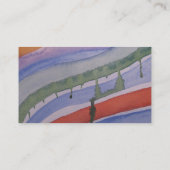 abstrakte jetzt Geschäftskarte Visitenkarte (Rückseite)