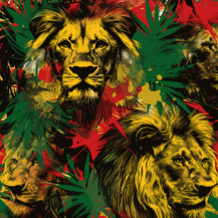 Abstrakte Jungle Rasta Lion Eine Liebe Reggae Jama Case-Mate iPhone Hülle