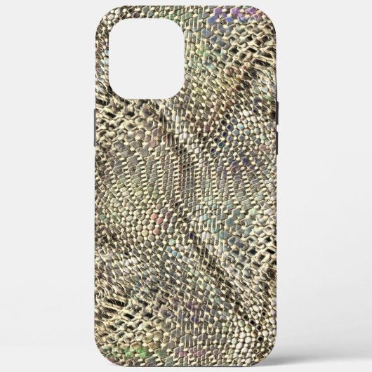Abstrakte Jute mit leichter Metalltonschnur Case-Mate iPhone Hülle (Rückseite)