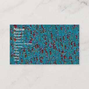 Abstrakte Juwelen Visitenkarte