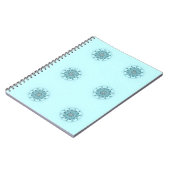 Abstrakte Kachel Notizblock (Linke Seite)