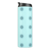 Abstrakte Kachel Thermosbecher (Nach rechts gedreht)