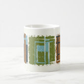abstrakte Kaffee-Tasse Kaffeetasse (Mittel)