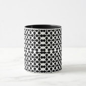 abstrakte Kaffee-Tasse Tasse (Zentrum)