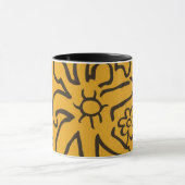 abstrakte Kaffee-Tasse Tasse (Zentrum)
