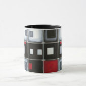 abstrakte Kaffee-Tasse Tasse (Zentrum)