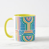 abstrakte Kaffee-Tasse Tasse (Links)