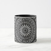 abstrakte Kaffee-Tasse Tasse (Zentrum)
