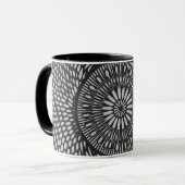 abstrakte Kaffee-Tasse Tasse (Vorderseite Links)