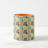 abstrakte Kaffee-Tasse Tasse (Zentrum)