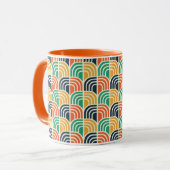 abstrakte Kaffee-Tasse Tasse (Vorderseite Links)