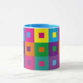 abstrakte Kaffee-Tasse Tasse (Zentrum)