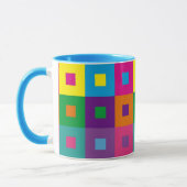 abstrakte Kaffee-Tasse Tasse (Links)