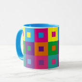 abstrakte Kaffee-Tasse Tasse (Vorderseite Links)