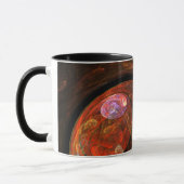 Abstrakte Kaffee-Tasse Tasse (Links)
