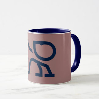 abstrakte Kaffee-Tasse Tasse