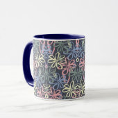 abstrakte Kaffee-Tasse Tasse (Vorderseite Links)