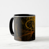 Abstrakte Kaffeepause Tasse (Vorderseite Links)