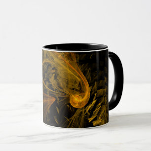 Abstrakte Kaffeepause Tasse