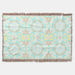Abstrakte kaleidoskopische Blume Decke