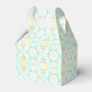 Abstrakte kaleidoskopische Blume Geschenkschachtel