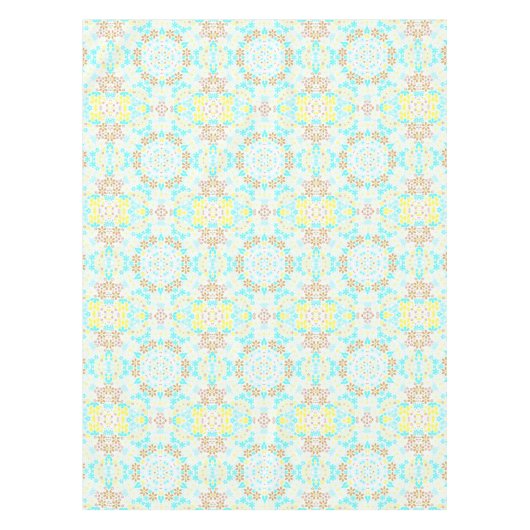 Abstrakte kaleidoskopische Blume Tischdecke (Vorderseite)