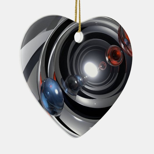 Abstrakte Kamerasysteme Keramikornament (Rechts)