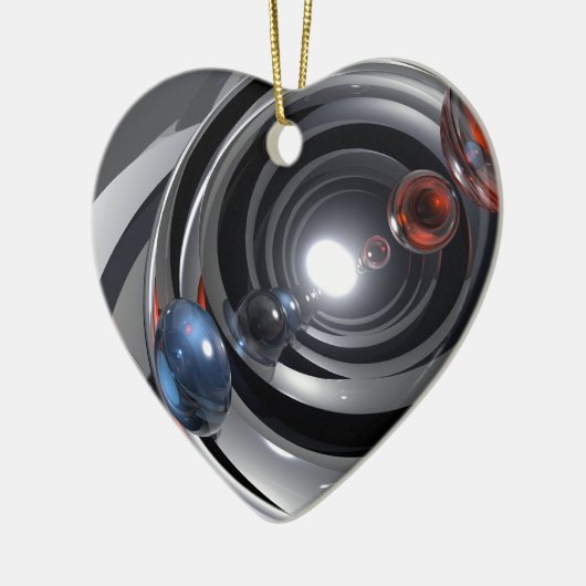 Abstrakte Kamerasysteme Keramikornament (Links)
