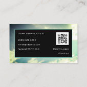 Abstrakte Kamerazieldecke Visitenkarte (Rückseite)