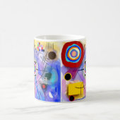 Abstrakte Kandinsky inspirierte Tasse (Mittel)