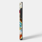 Abstrakte Kandinsky-Komposition iPhone Hülle (Linke Seite)