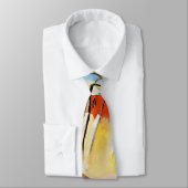 Abstrakte Kandinsky-Komposition Krawatte (Gebunden)