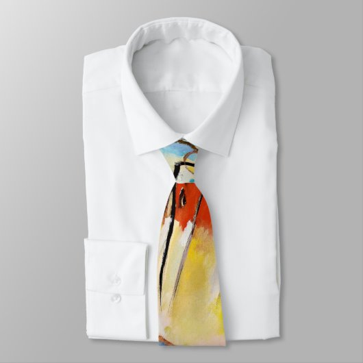 Abstrakte Kandinsky-Komposition Krawatte (Gebunden)