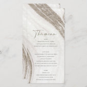 Abstrakte Karte des blass-goldfarbenen Marmorfluss (Vorne/Hinten)