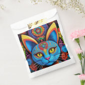 Abstrakte Katze mit gelben Augen Geschenktütchen (Versiegelt)