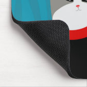Abstrakte Katze Mousepad (Ecke)
