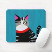 Abstrakte Katze Mousepad (Mit Mouse)