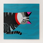 Abstrakte Katze Puzzle (Horizontal)
