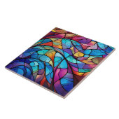 Abstrakte Keramik aus Hartglas Fliese (Seite)