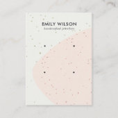 ABSTRAKTE KERAMIK BLUSH WAVE 2 STUDIERENDE ANGABE VISITENKARTE (Vorderseite)