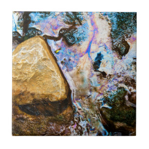 abstrakte Keramik Fliese